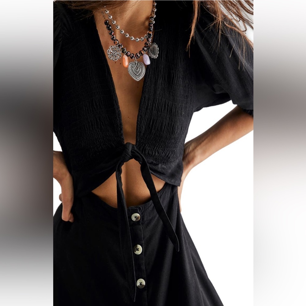 NWT Free People | String of Hearts Cutout Maxi Dress | XS - Picture 6 of 15